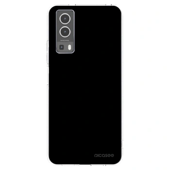 Picasee husă transparentă din silicon pentru Vivo Y72 5G - Black Bliss