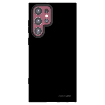 Picasee husă neagră din silicon pentru Samsung Galaxy S22 Ultra 5G - Black Bliss
