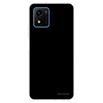 Picasee husă transparentă din silicon pentru Vivo Y01 - Black Bliss