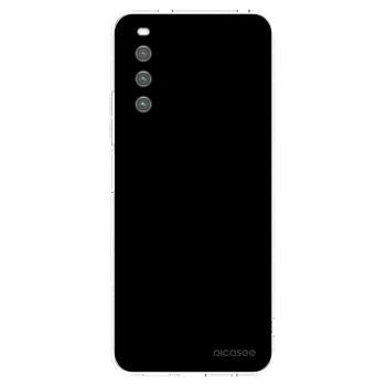Picasee husă transparentă din silicon pentru Sony Xperia 10 IV 5G - Black Bliss