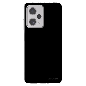 Picasee husă transparentă din silicon pentru Xiaomi Redmi Note 12 Pro+ 5G - Black Bliss