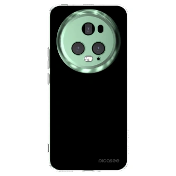 Picasee husă transparentă din silicon pentru Honor Magic5 Pro - Black Bliss