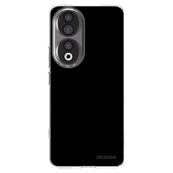Picasee husă transparentă din silicon pentru Honor 90 5G - Black Bliss