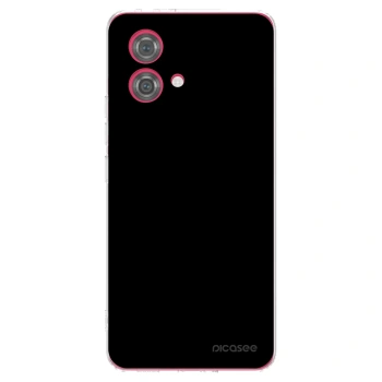 Picasee husă transparentă din silicon pentru Motorola Moto G84 5G - Black Bliss