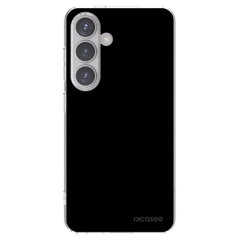 Picasee husă transparentă din silicon pentru Samsung Galaxy S24 S921B 5G - Black Bliss