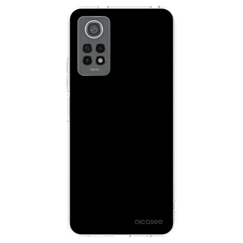 Picasee husă transparentă din silicon pentru Xiaomi Redmi Note 12 Pro 4G - Black Bliss