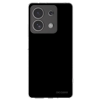 Picasee husă transparentă din silicon pentru Xiaomi Redmi Note 13 4G - Black Bliss