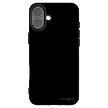 Picasee husă neagră din silicon pentru Apple iPhone 16 Plus - Black Bliss