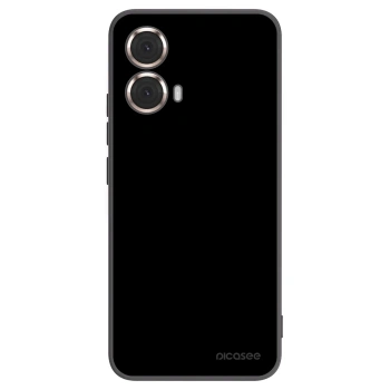 Picasee husă neagră din silicon pentru Motorola Moto G85 - Black Bliss