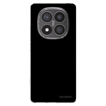 Picasee husă transparentă din silicon pentru Xiaomi Redmi Note 14 Pro+ 5G - Black Bliss