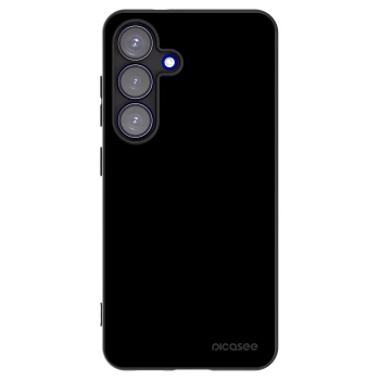 Picasee husă neagră din silicon pentru Samsung Galaxy S25 5G - Black Bliss