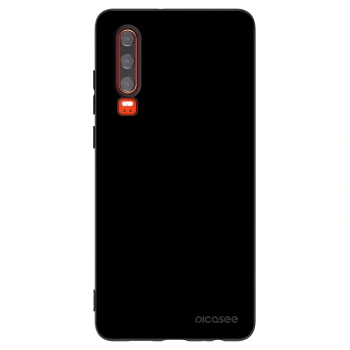 Picasee husă neagră din silicon pentru Huawei P30 - Black Bliss