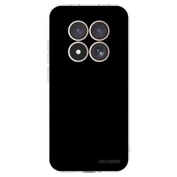 Picasee husă transparentă din silicon pentru Xiaomi Redmi Note 15 Pro 4G - Black Bliss