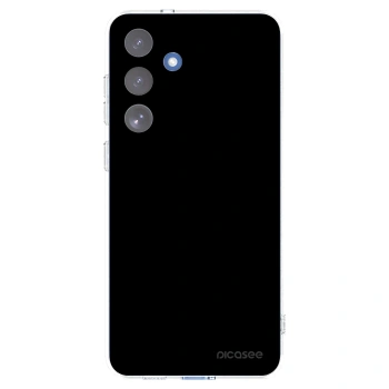 Picasee husă transparentă din silicon pentru Samsung Galaxy S25 FE 5G - Black Bliss