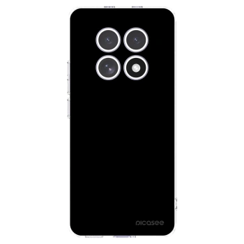 Picasee husă transparentă din silicon pentru Xiaomi Redmi Note 15 - Black Bliss