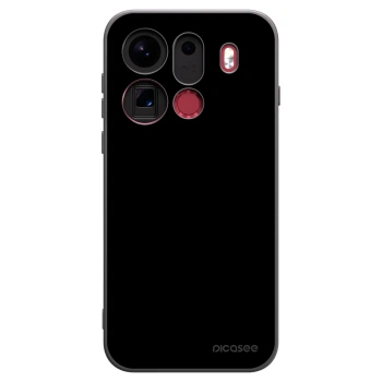 Picasee husă neagră din silicon pentru OPPO Find X9 Pro - Black Bliss