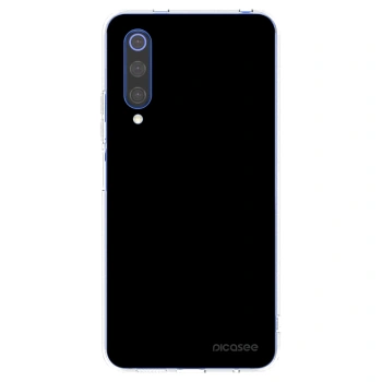 Picasee husă transparentă din silicon pentru Xiaomi Mi 9 SE - Black Bliss