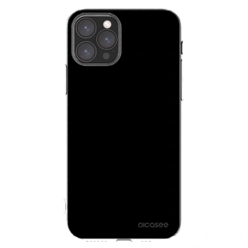 Picasee husă transparentă din silicon pentru Apple iPhone 11 Pro - Black Bliss