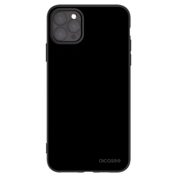 Picasee husă neagră din silicon pentru Apple iPhone 11 Pro Max - Black Bliss