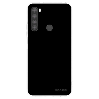 Picasee husă transparentă din silicon pentru Xiaomi Redmi Note 8 - Black Bliss