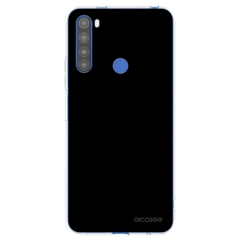 Picasee husă transparentă din silicon pentru Xiaomi Redmi Note 8T - Black Bliss