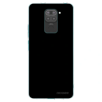 Picasee husă neagră din silicon pentru Xiaomi Redmi Note 9 - Black Bliss