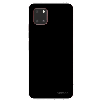 Picasee husă transparentă din silicon pentru Samsung Galaxy Note 10 Lite N770F - Black Bliss