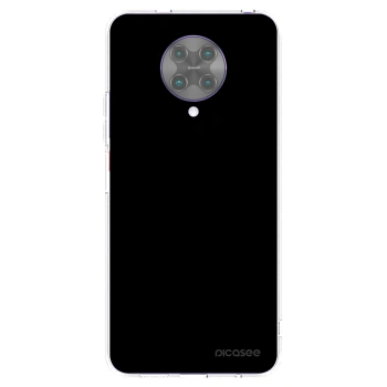 Picasee husă transparentă din silicon pentru Xiaomi Poco F2 Pro - Black Bliss