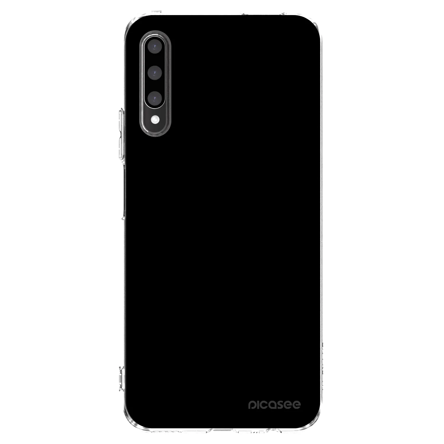 Picasee husă transparentă din silicon pentru Honor 9X Pro - Black Bliss