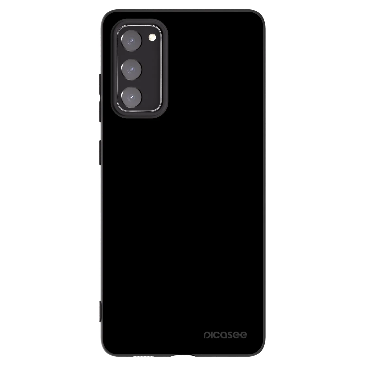 Picasee husă neagră din silicon pentru Samsung Galaxy S20 FE - Black Bliss