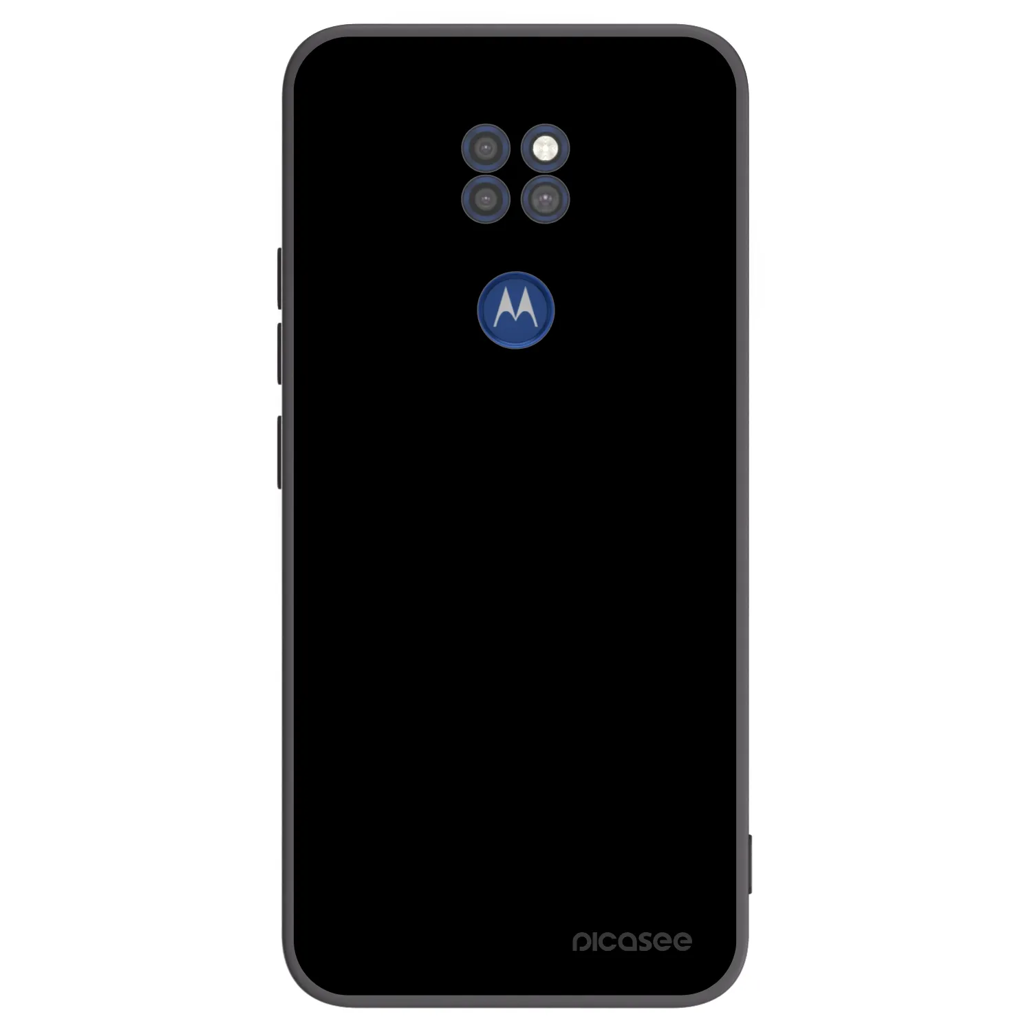 Picasee husă neagră din silicon pentru Motorola Moto G9 Play - Black Bliss