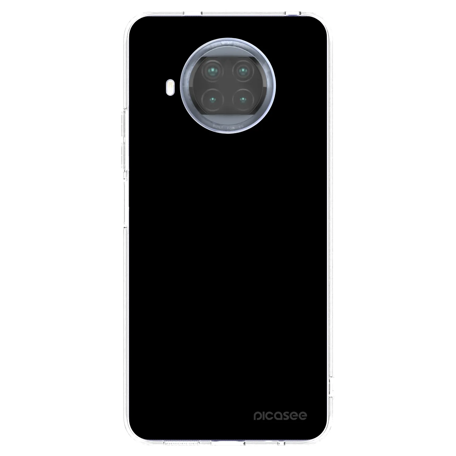 Picasee husă transparentă din silicon pentru Xiaomi Mi 10T Lite - Black Bliss