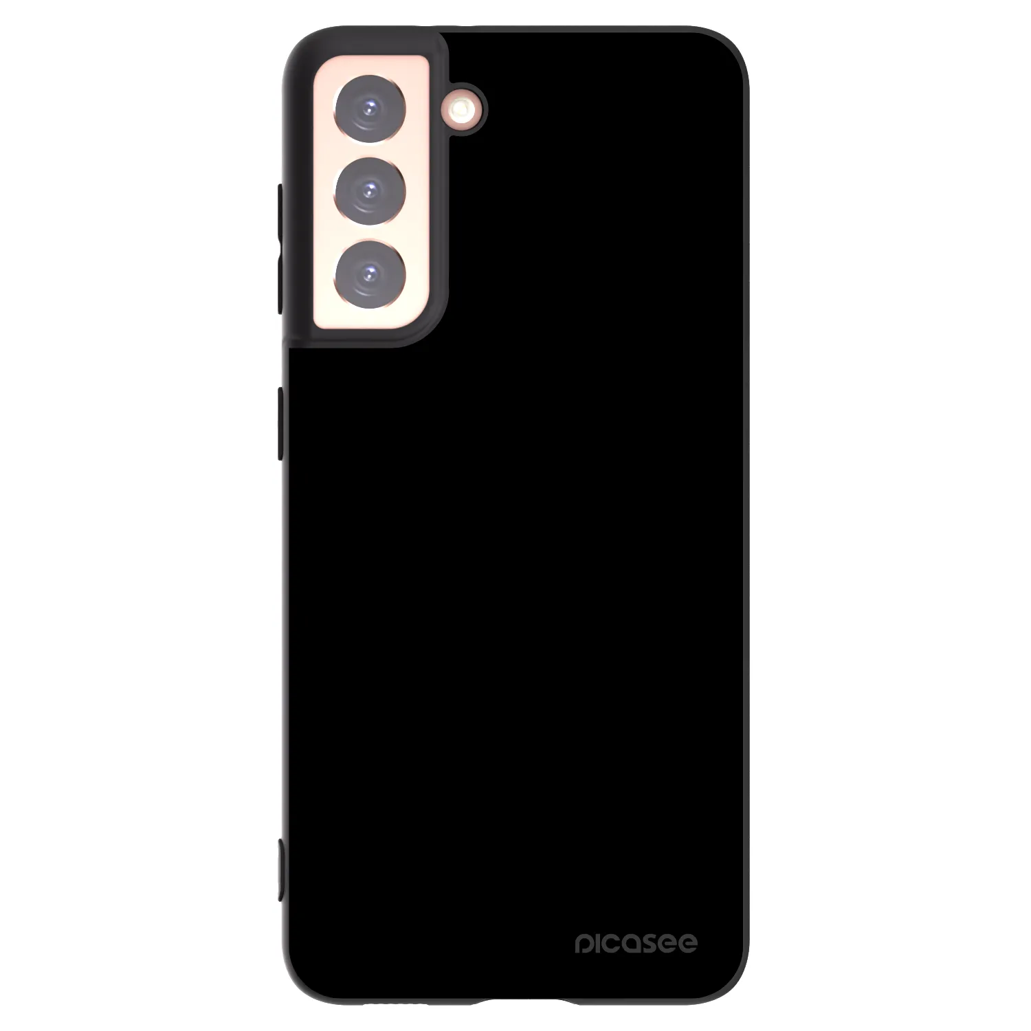 Picasee husă neagră din silicon pentru Samsung Galaxy S21 5G G991B - Black Bliss
