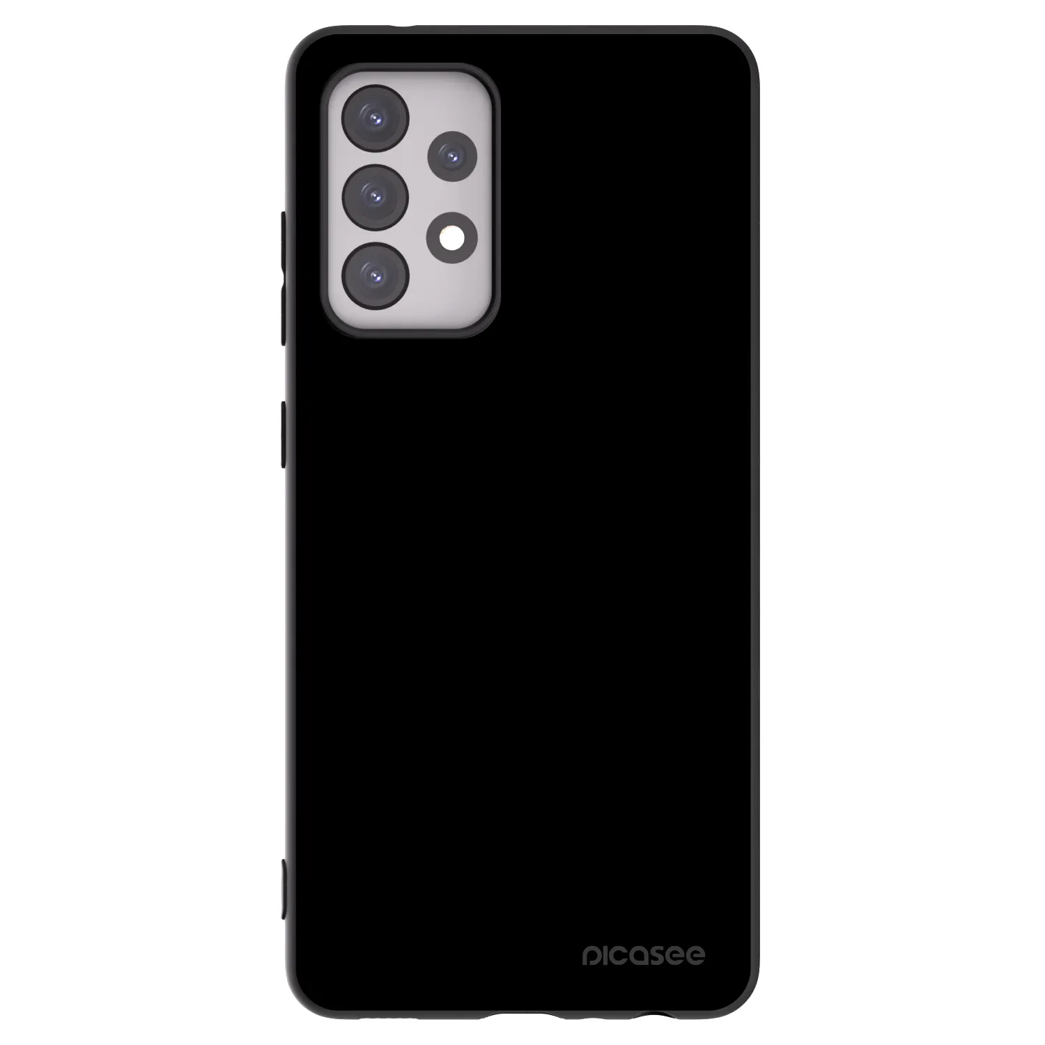 Picasee husă neagră din silicon pentru Samsung Galaxy A52 5G A525F - Black Bliss
