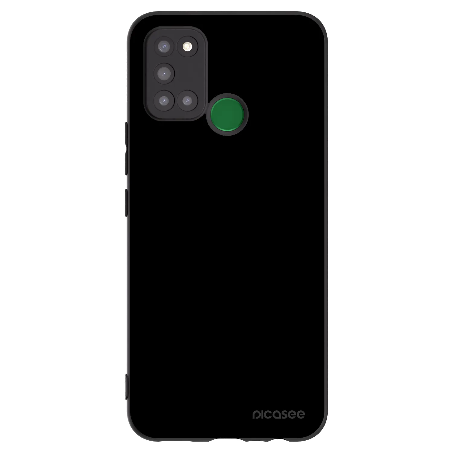 Picasee husă neagră din silicon pentru Realme 7i - Black Bliss