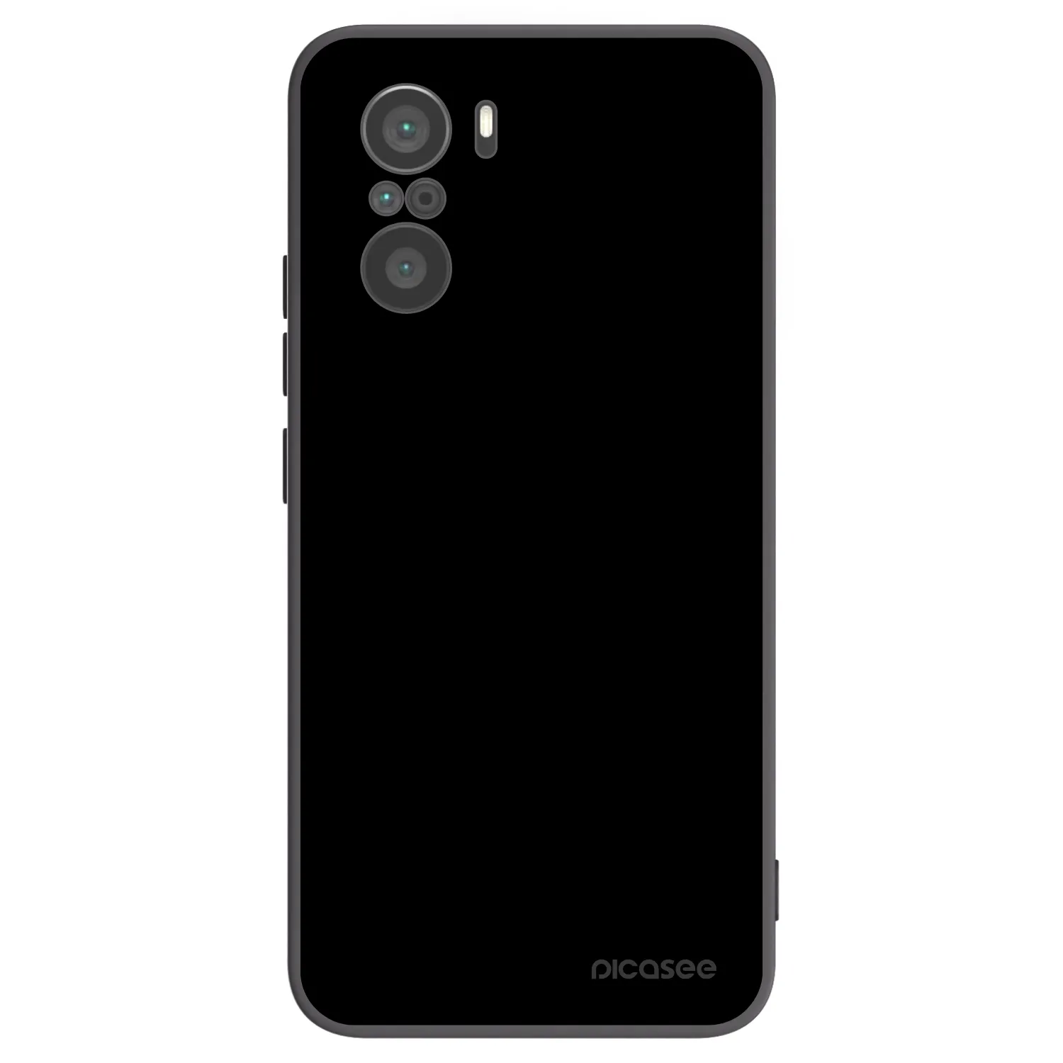 Picasee husă neagră din silicon pentru Xiaomi Poco F3 - Black Bliss
