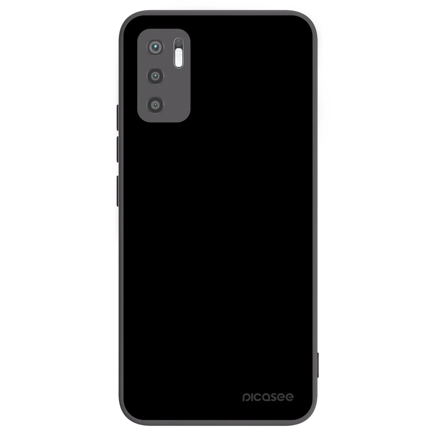 Picasee husă neagră din silicon pentru Xiaomi Redmi Note 10 5G - Black Bliss