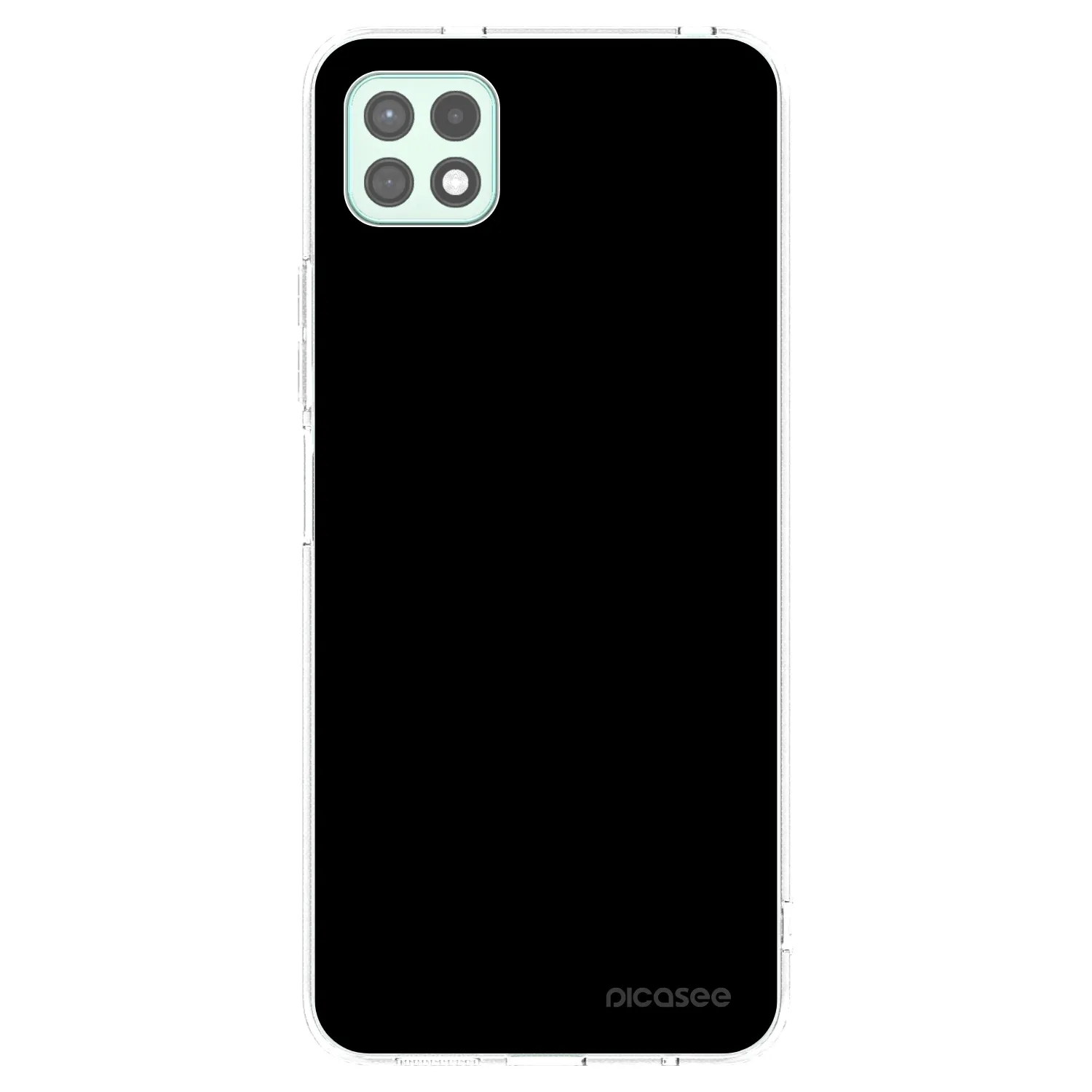 Picasee husă transparentă din silicon pentru Samsung Galaxy A22 A226B 5G - Black Bliss