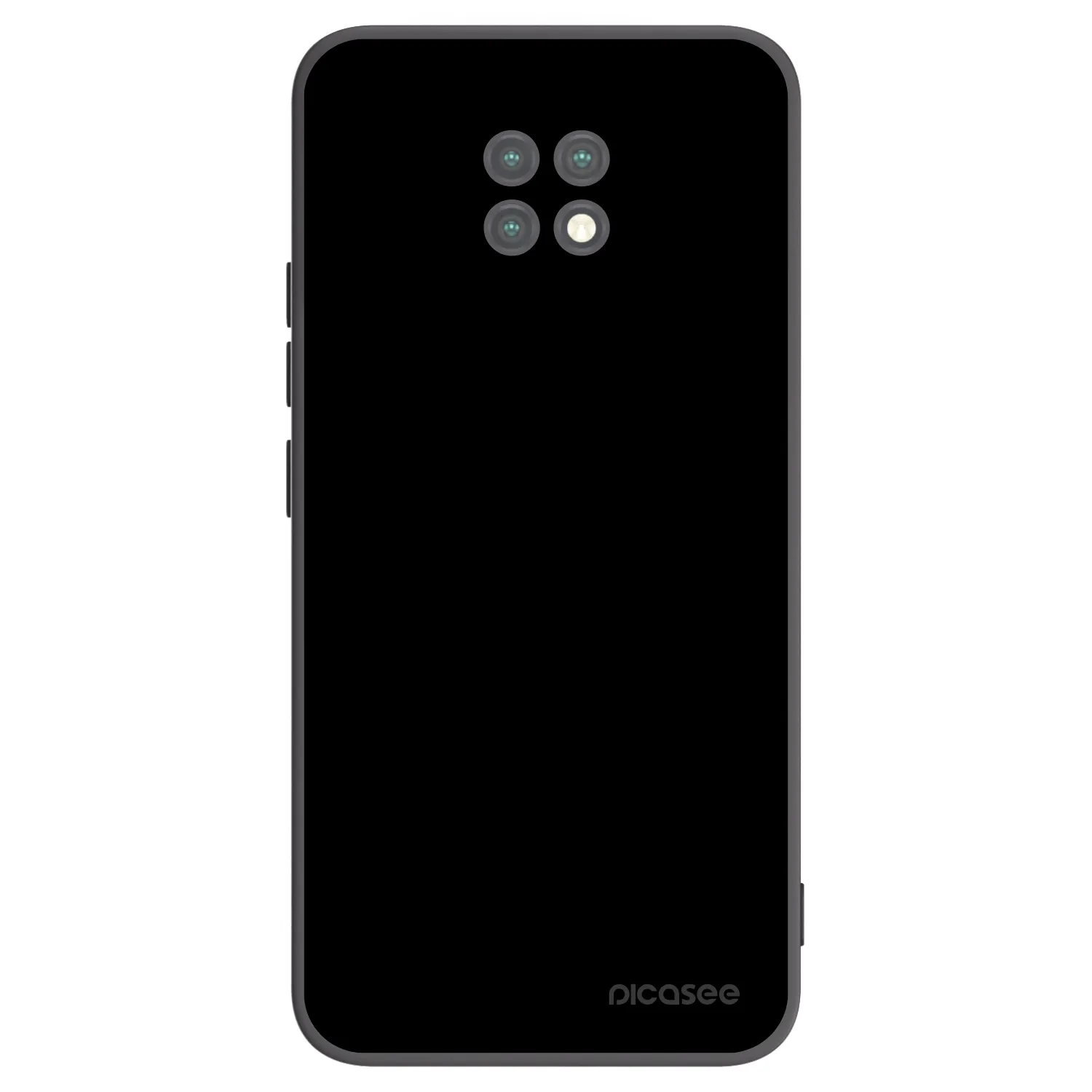 Picasee husă neagră din silicon pentru Xiaomi Redmi Note 9T - Black Bliss