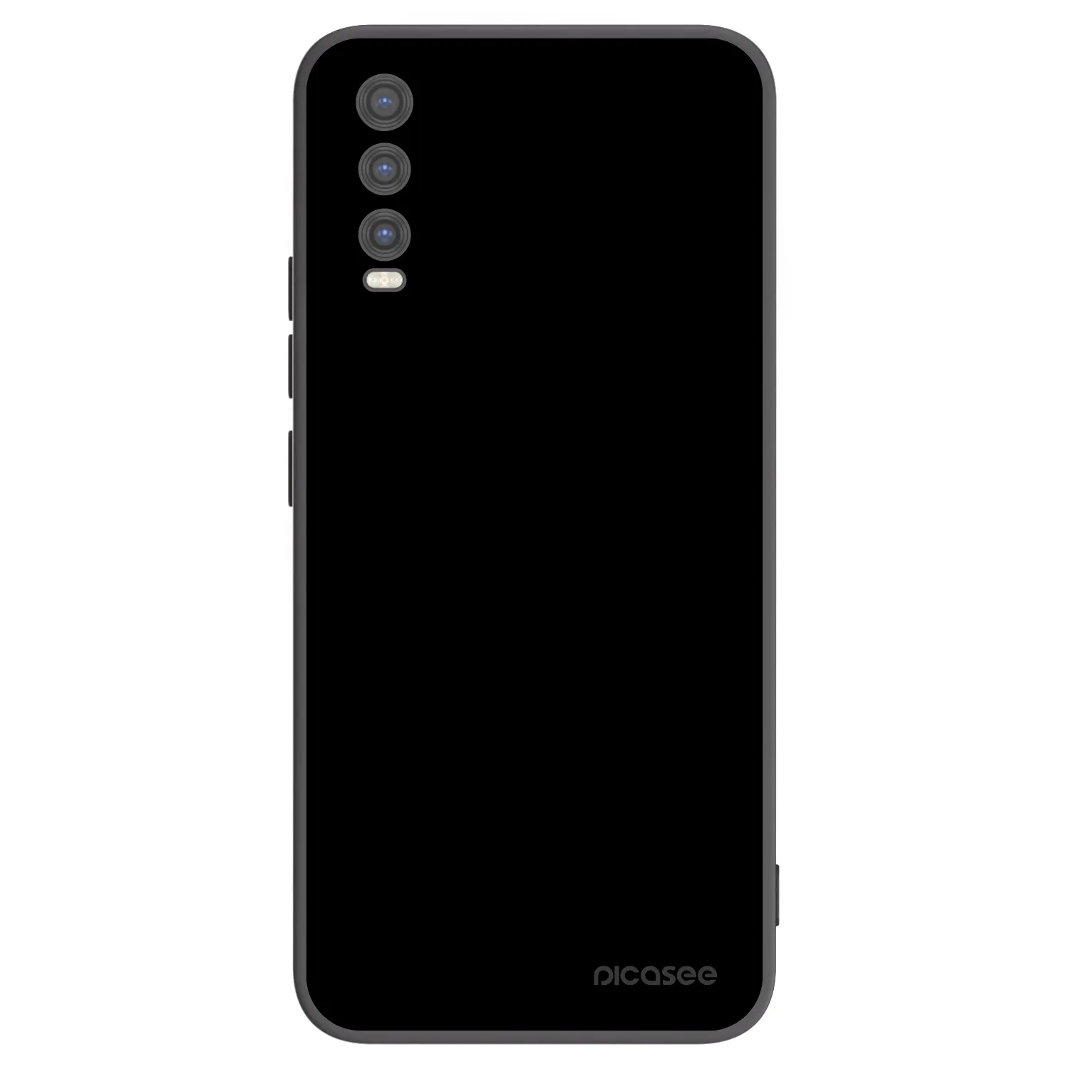 Picasee husă neagră din silicon pentru Vivo Y20s - Black Bliss