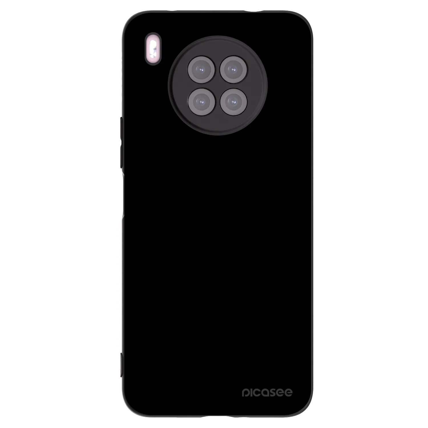 Picasee husă neagră din silicon pentru Huawei Nova 8i - Black Bliss