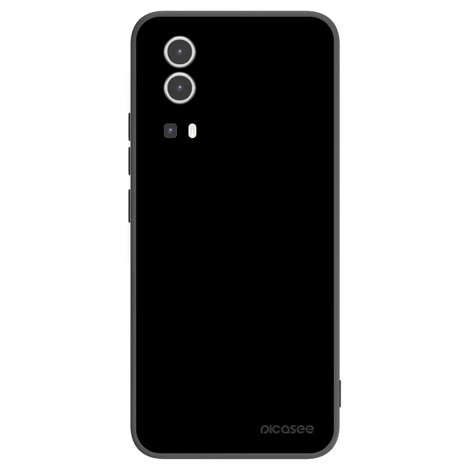 Picasee husă neagră din silicon pentru Vivo Y72 5G - Black Bliss