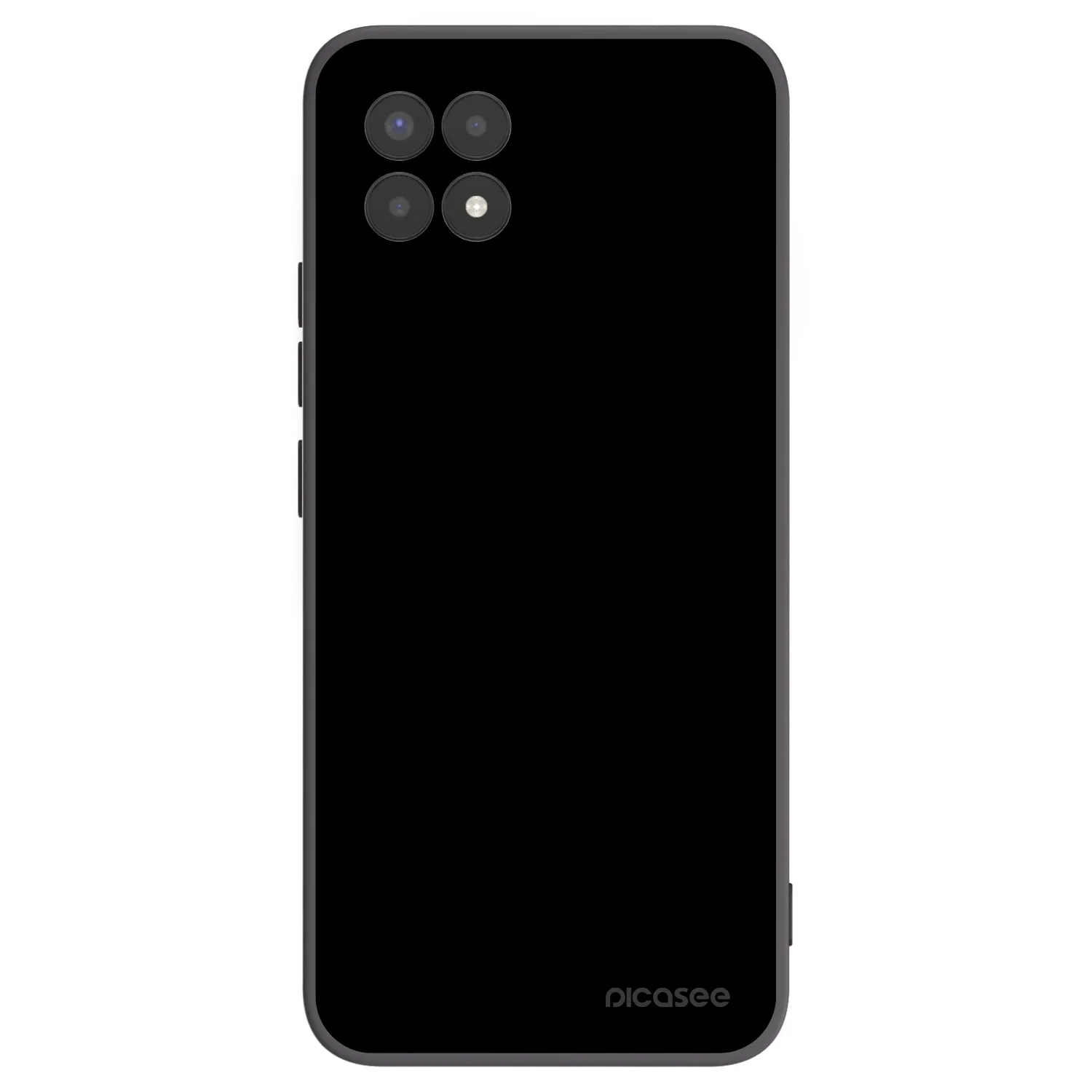 Picasee husă neagră din silicon pentru Realme 8i - Black Bliss
