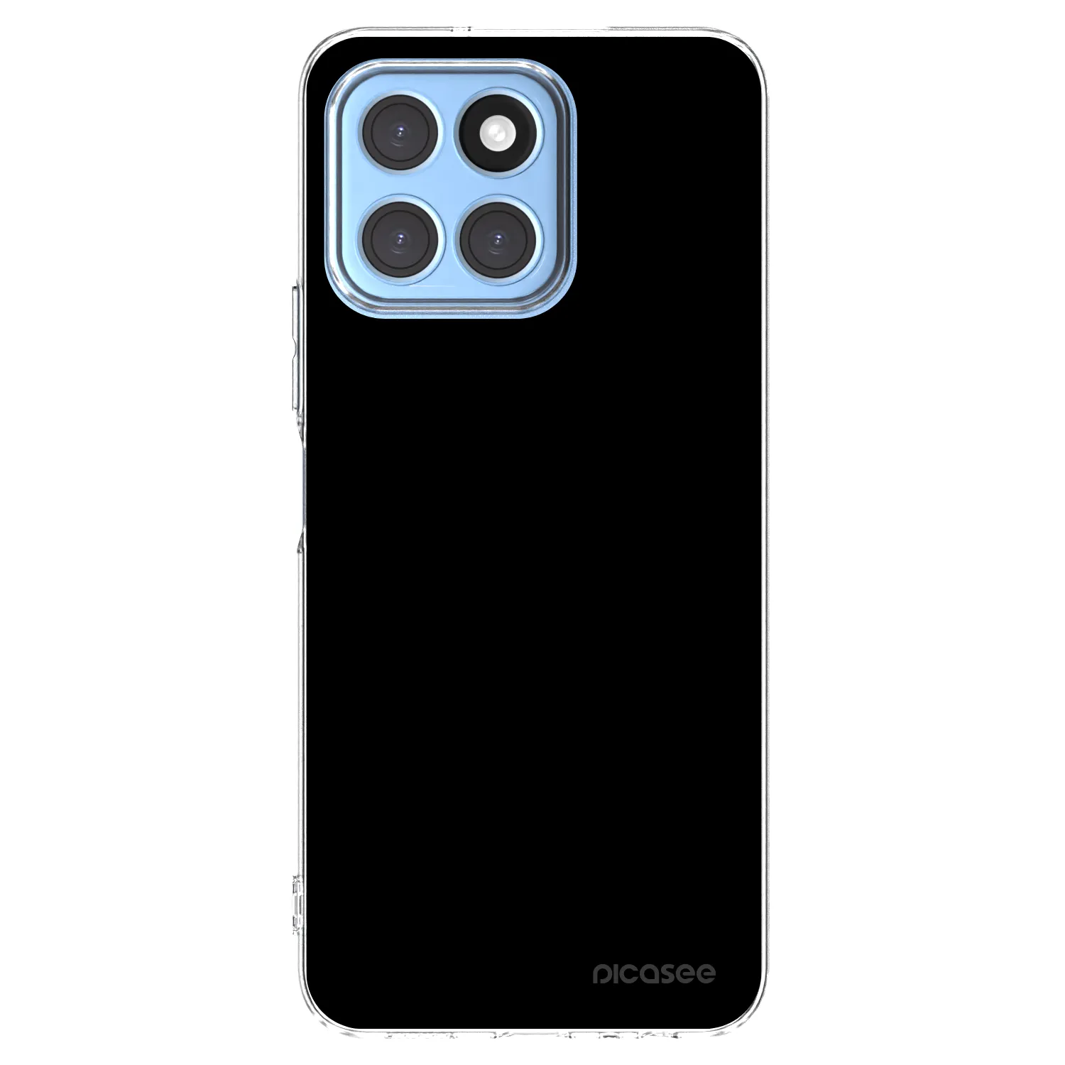 Picasee husă transparentă din silicon pentru Honor X6 - Black Bliss