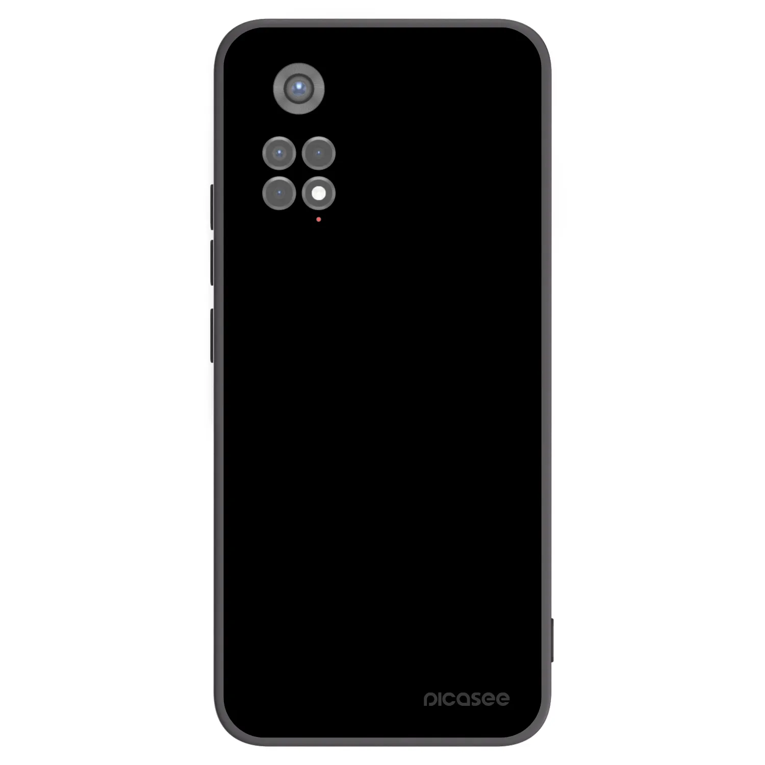 Picasee husă neagră din silicon pentru Xiaomi Redmi Note 11S 5G - Black Bliss