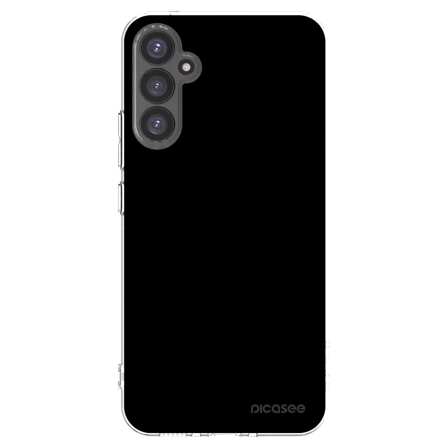 Picasee husă transparentă din silicon pentru Samsung Galaxy A34 5G A346B - Black Bliss