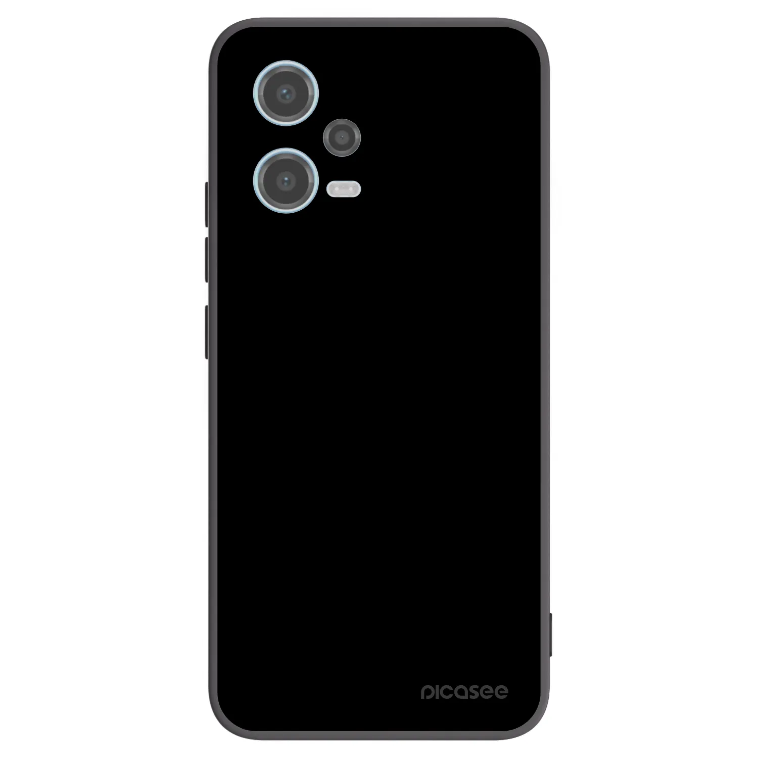 Picasee husă neagră din silicon pentru Xiaomi Redmi Note 12 5G - Black Bliss
