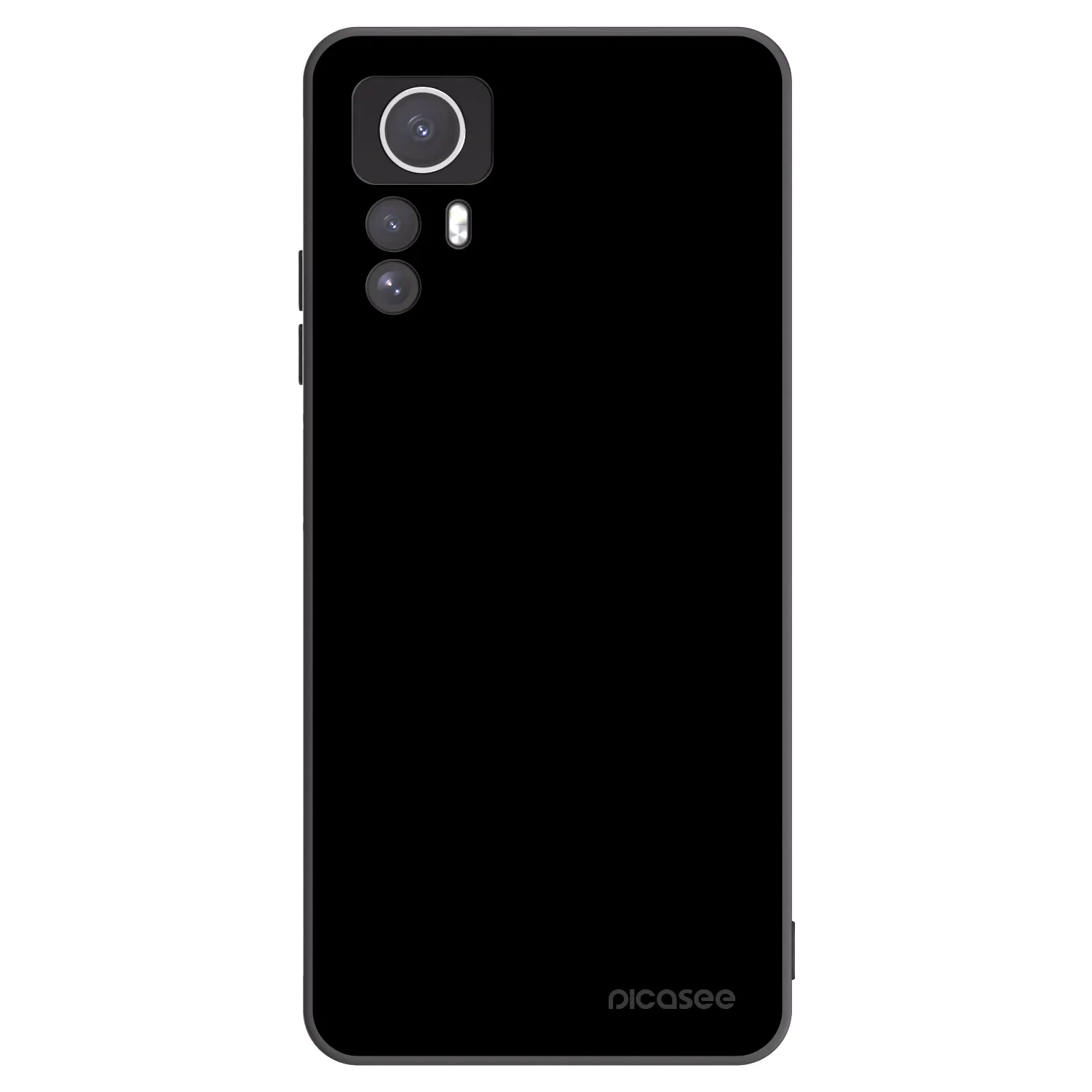 Picasee husă neagră din silicon pentru Xiaomi Redmi Note 12S - Black Bliss