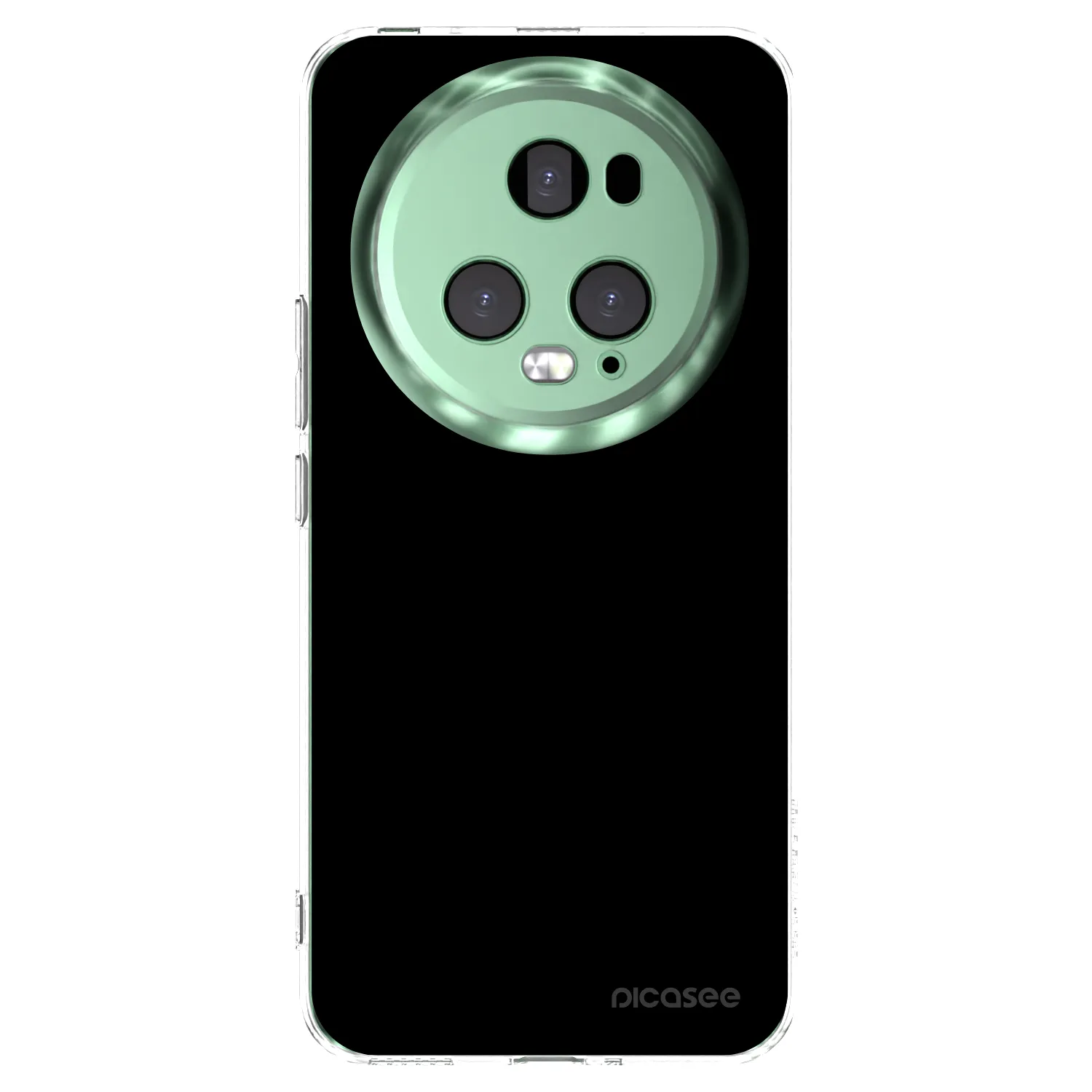 Picasee husă transparentă din silicon pentru Honor Magic5 Pro - Black Bliss