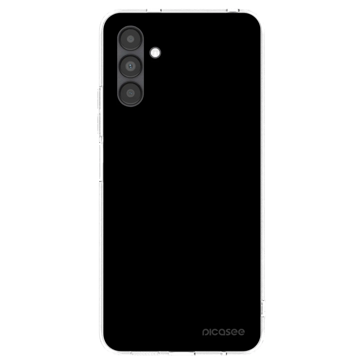 Picasee husă transparentă din silicon pentru Samsung Galaxy A04s A047F - Black Bliss